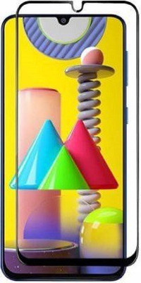 kentop Edge To Edge Tempered Glass for SAMSUNG GALAXY M21S(Pack of 1)