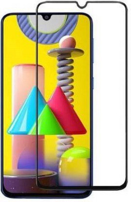 kentop Edge To Edge Tempered Glass for SAMSUNG GALAXY M21S(Pack of 1)