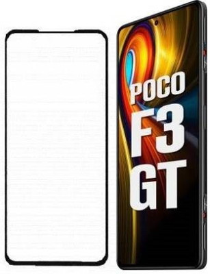BRENZZ Edge To Edge Tempered Glass for Poco F3 GT(Pack of 1)