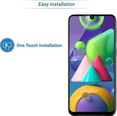 kentop Edge To Edge Tempered Glass for SAMSUNG GALAXY M21S(Pack of 1)