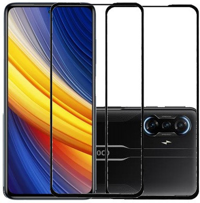AARERED Edge To Edge Tempered Glass for POCO F3 GT(Pack of 2)
