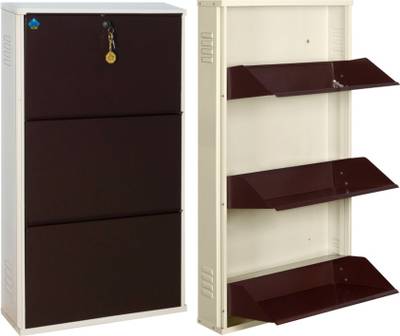 Delite Kom 20 Inches wide Latitude Three Door Powder Coated Wall