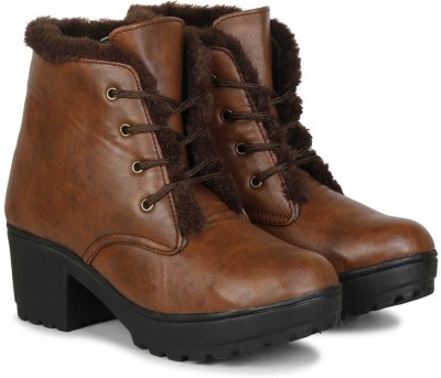 COMMANDER 826 Casual Boots For Women(Brown)