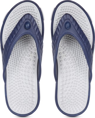 Paragon Men's Flip Flops(Blue, White 6)