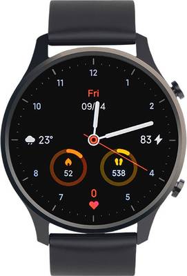 iService Mi Watch Revolve Smartwatch Black Strap Regular