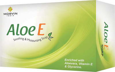 MORVIN ALOE E SMOOTHING SOAP IN PACK OF ( 3 X 75GM )(3 x 75 g)