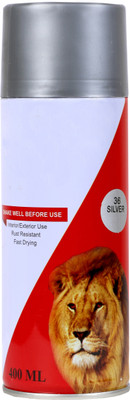 JAI BRUSH INDUSTRIES Silver Spray Paint 400 ml(Pack of 1)