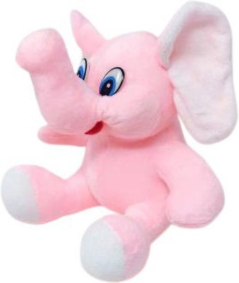 Galaxy Corporation Pink Gorgeous Big Ear Elephant Stuffed Soft Plush Toy Love Girl 30 cm  - 30 cm(Pink)