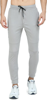 cold fusion Solid Men Grey Track Pants