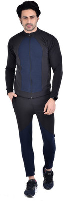 fashionbazaar4u.com Colorblock Men Track Suit