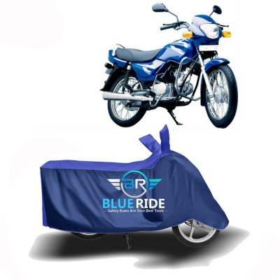 BLUERIDE Two Wheeler Cover for TVS(Centra, Blue)