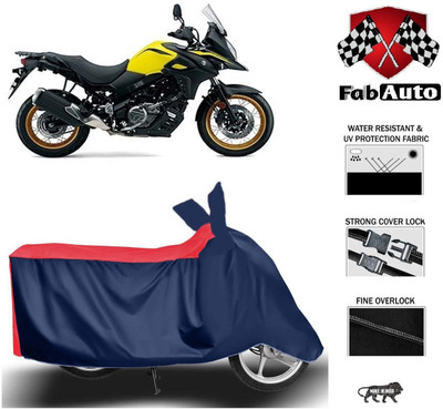 THE REAL ARV Waterproof Two Wheeler Cover for Suzuki(V-Strom 1000, Blue)