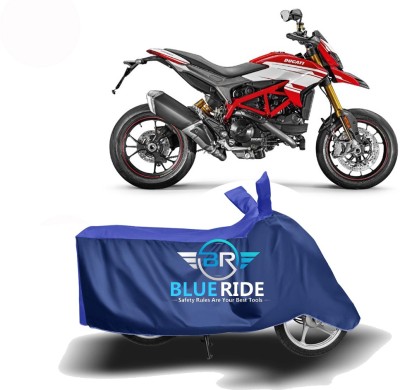 BLUERIDE Two Wheeler Cover for Ducati(Hypermotard 939, Blue)