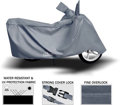 MADAFIYA Waterproof Two Wheeler Cover for Honda(CB Shine SP, Grey)