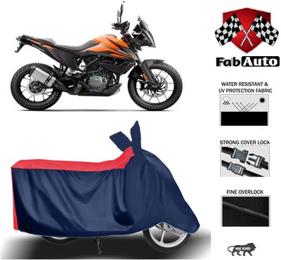 THE REAL ARV Waterproof Two Wheeler Cover for KTM(1050 Adventure, Blue, Red)
