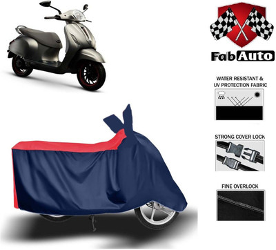 APNEK Waterproof Two Wheeler Cover for Bajaj(Chetak, Black)
