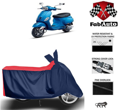 THE REAL ARV Waterproof Two Wheeler Cover for Vespa(Vespa SXL 125, Blue, Red)