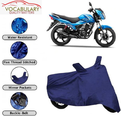 MEGA MARTZZ Waterproof Two Wheeler Cover for TVS(Victor New, Blue)