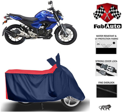 FabAuto Waterproof Two Wheeler Cover for Yamaha(FZ, Blue)