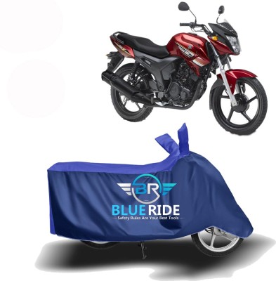 BLUERIDE Two Wheeler Cover for Yamaha(SZ X, Blue)