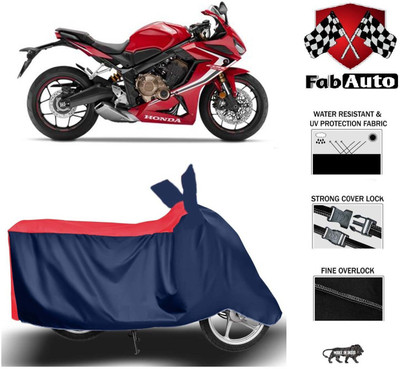 FabAuto Waterproof Two Wheeler Cover for Honda(CB, Blue)