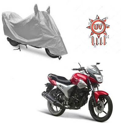 HYBRIDS COLLECTION Waterproof Two Wheeler Cover for Yamaha(SZ X, Silver)