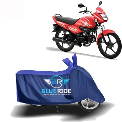 BLUERIDE Two Wheeler Cover for Hero(Splendor NXG, Blue)