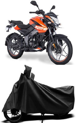 THE REAL ARV Waterproof Two Wheeler Cover for Bajaj(Pulsar NS 160, Black)