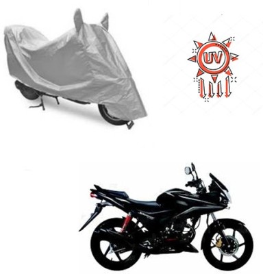 Atulit enterprises Waterproof Two Wheeler Cover for Honda(CBF Stunner, Silver)