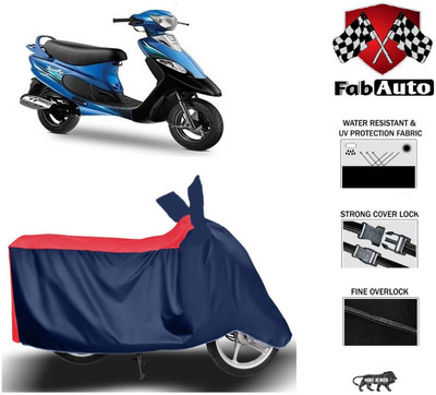 THE REAL ARV Waterproof Two Wheeler Cover for TVS(Scooty, Blue)