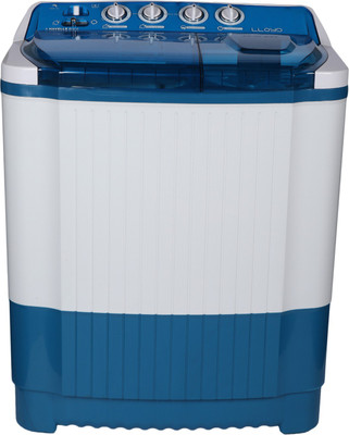 Lloyd 8 kg Semi Automatic Top Load Blue, White(LWMS80BDB)