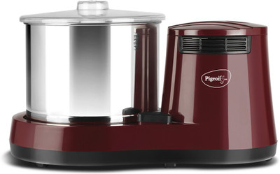 Pigeon Supremo Plus Wet Grinder(Cherry Red)