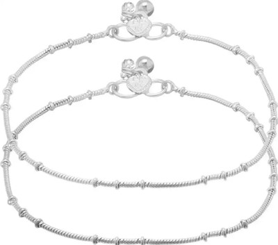 ABHRIK IMITATION Alloy Anklet(Pack of 2)