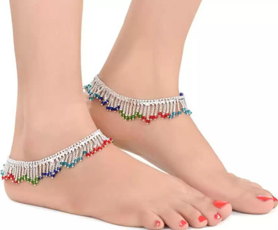 ABHRIK IMITATION Alloy Anklet(Pack of 2)