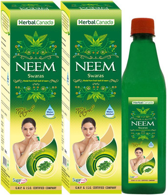 Herbal Canada Neem Ras | Pack of 2 |(Pack of 2, 2 L)