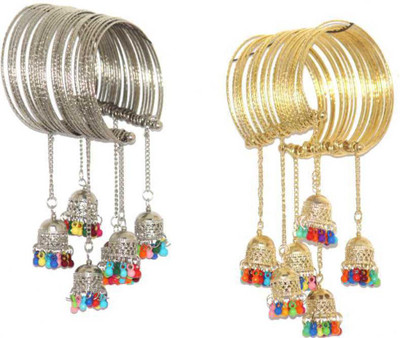 Shine Art Alloy Bracelet Set(Pack of 2)