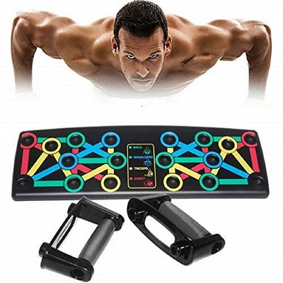 EOVEA Foldable Push Up Board 14in1 Push Up Training System Fitness Multi-training Bar Push-up Bar