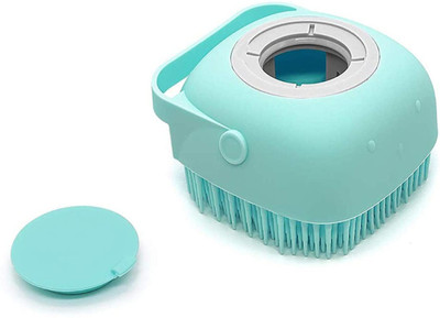 TEDRED Body Wash scrubber with shampoo dispenser for Men & Women multicolor