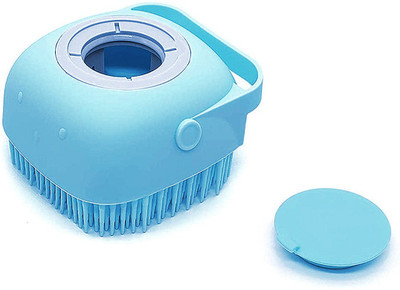 TEDRED Bath Body Srubber with Shampoo Dispenser multicolor
