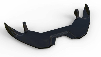 Gogna Mart MT Bike Winglet for KTM RC Black Flexible Bike Fairing Kit
