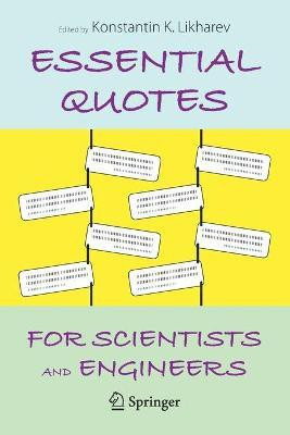 Essential Quotes for Scientists and Engineers(English, Paperback, unknown)