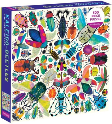 Kaleido Beetles 500 Piece Family Puzzle Mudpuppy(Paperback, Family Puzzle Mudpuppy)