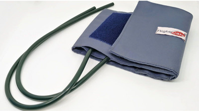 RightCare BP Cuff Spare For Manual Aneroid/Mercurial Sphygmomanometer - Adult Size- Mark (Grey Green) Bp Monitor Cuff