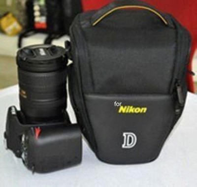 SHOPEE BRANDED Camera Travel Shoulder Bag for Nikon D70's D80 D90 D3000 D3200 D40 D5000 Camera  Camera Bag(Black)