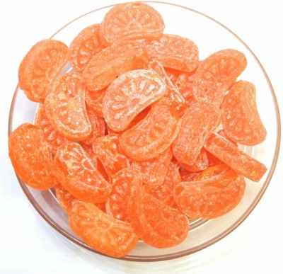 FreshoCartz Tangy Flavoured Orange Candy | Narangi Flavour Candies| Khatti Mithi Narangee Goli ORANGE Toffee(400 g)