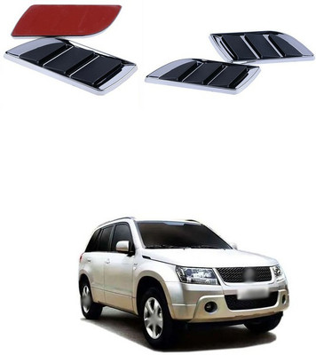 PROEDITION Stainless Steel, Plastic Car Door Guard(Black, Silver, Pack of 2, Universal For Car, Universal For Car)