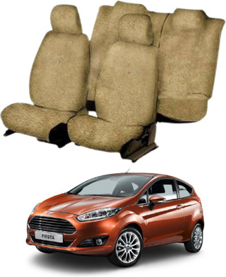 Chiefride Cotton Car Seat Cover For Ford Fiesta(All Detachable Headrest, 5 Seater, 2 Back Seat Head Rests)