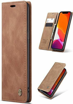 Clickcase Flip Cover for Nokia 6.1 Plus(Brown, Dual Protection)
