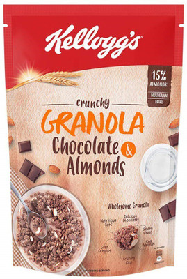 Kellogg's Crunchy Granola Chocolate & Almonds 450 gm(450 g, Pouch)