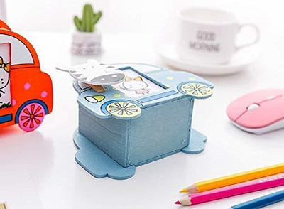 Gold Leaf 1 Compartments Wooden Car Pen Stand(Multicolor)